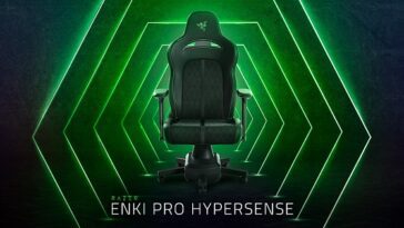 Razer anuncia cadeira gamer Razer Enki Pro HyperSense