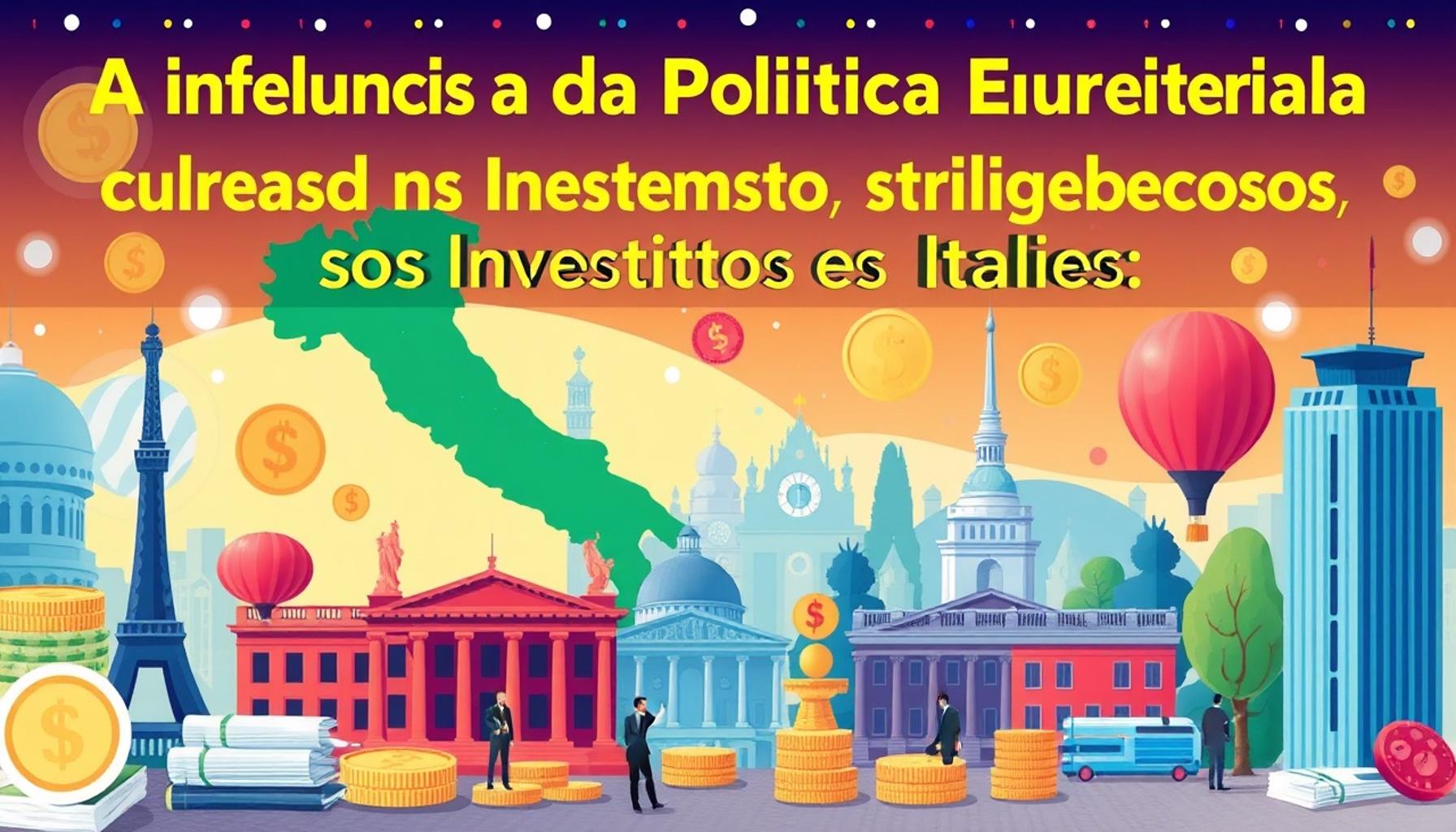 L’Influenza della Politica Monetaria Europea sugli Investimenti Strategici in Italia